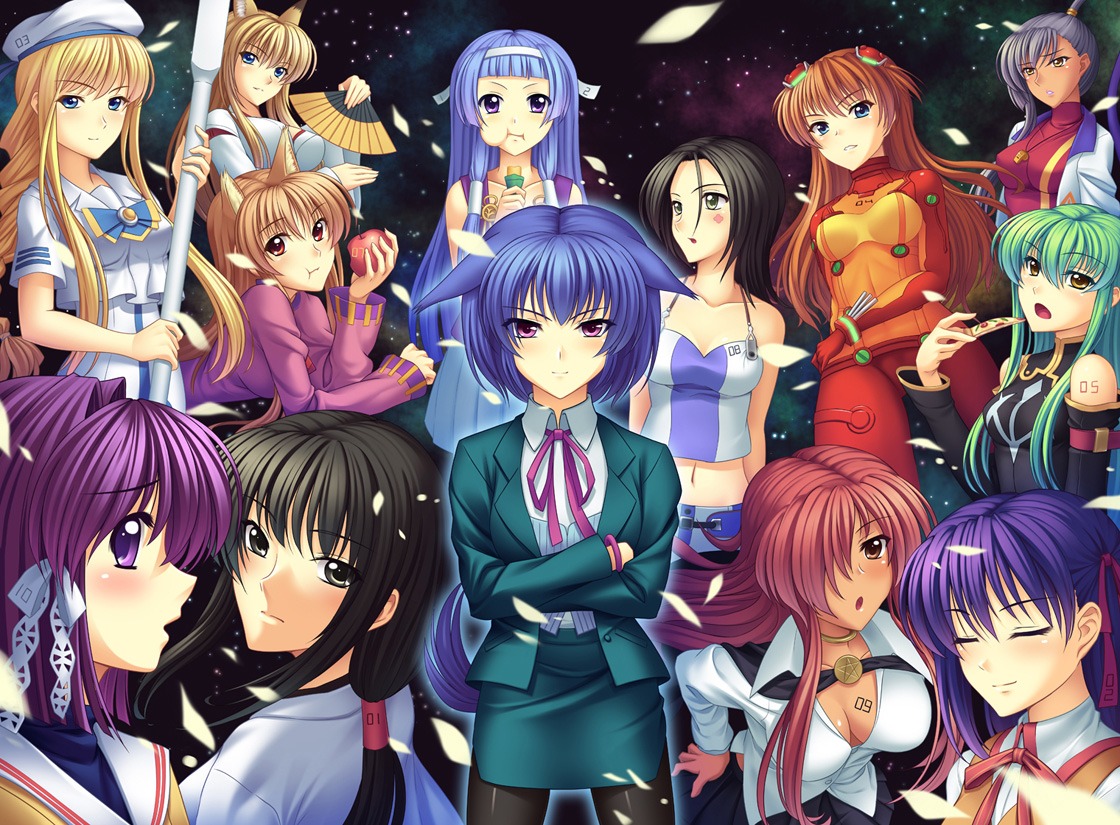 alicia_florence, animal_ears, aria, athrun1120, c.c., clannad, cleavage, code_geass