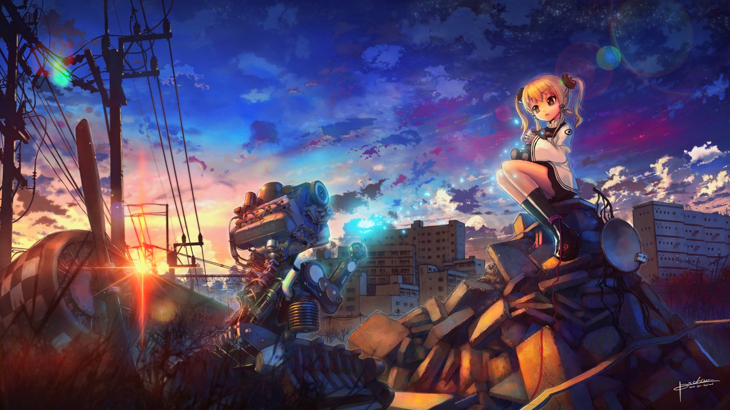 ize, landscape, mecha