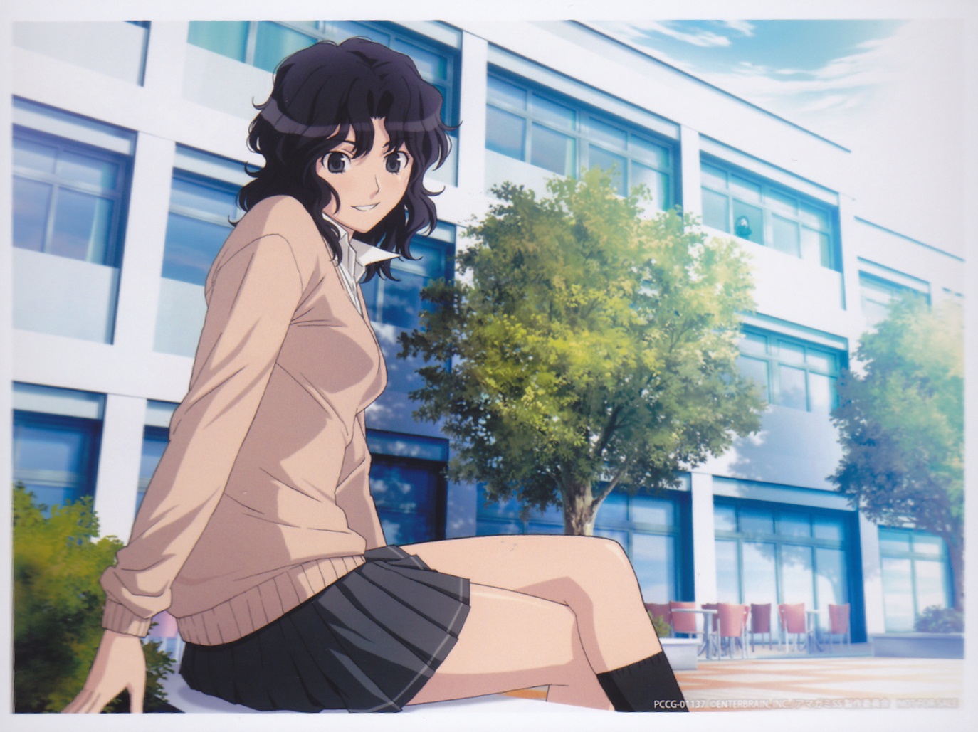 amagami, nakata_sae, seifuku, tanamachi_kaoru