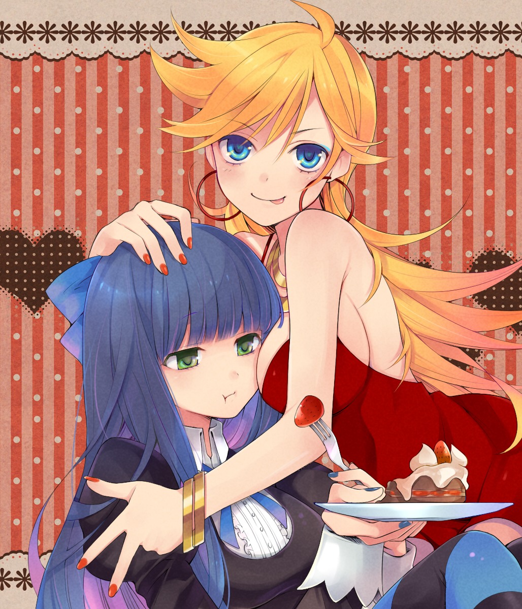 dress, hutuumikan, panty, panty_&_stocking_with_garterbelt, stocking