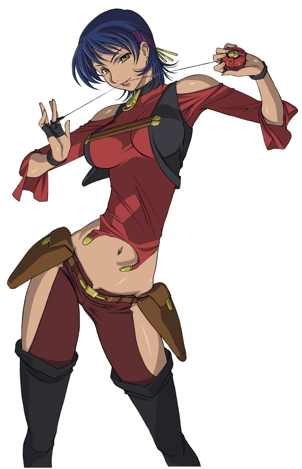 carmen_99, gun_x_sword, kimura_takahiro, thighhighs