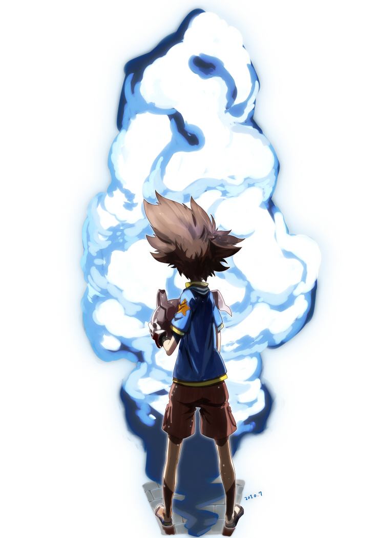 digimon, digimon_adventure, hajime-ill-1st, kororomon, male, yagami_taichi
