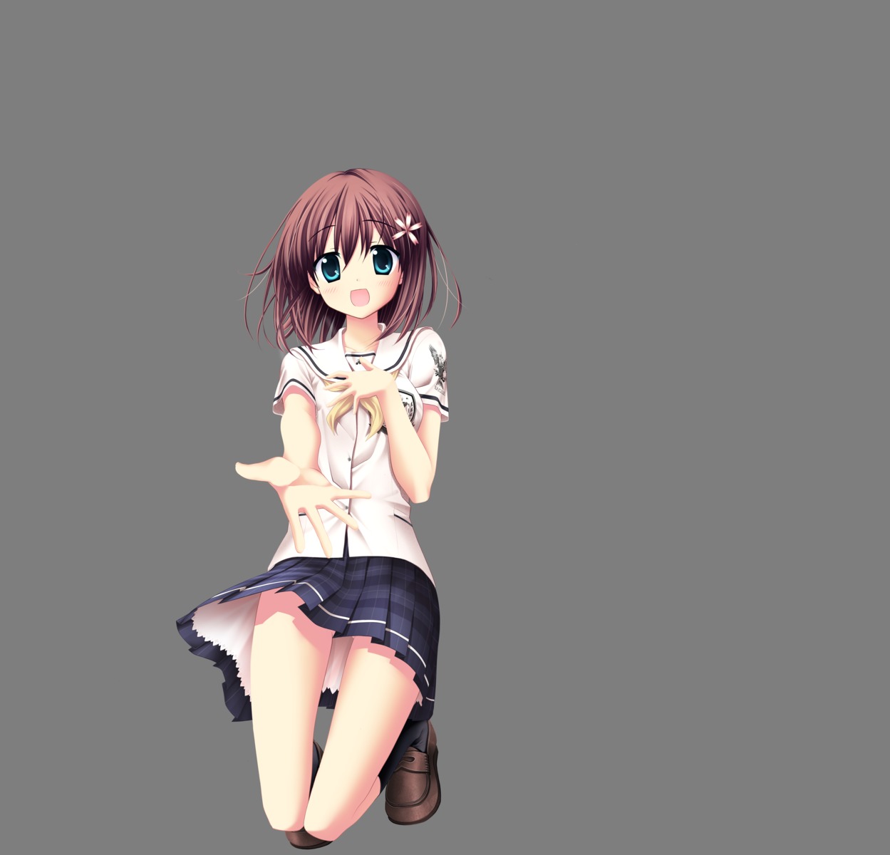 akizuki_tsukasa, aqua, nonomiya_chisa, seifuku, sorahane, transparent_png