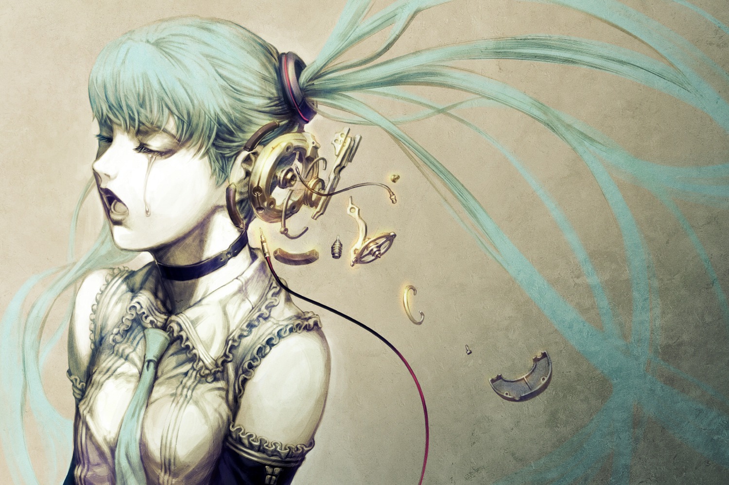 hatsune_miku, nagimiso, vocaloid