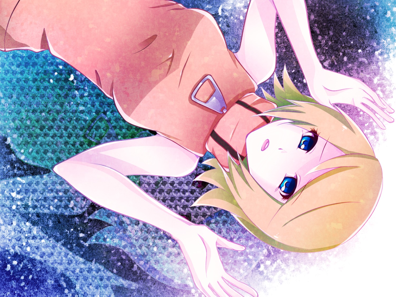 heki_kiri, kagamine_rin, vocaloid, wallpaper
