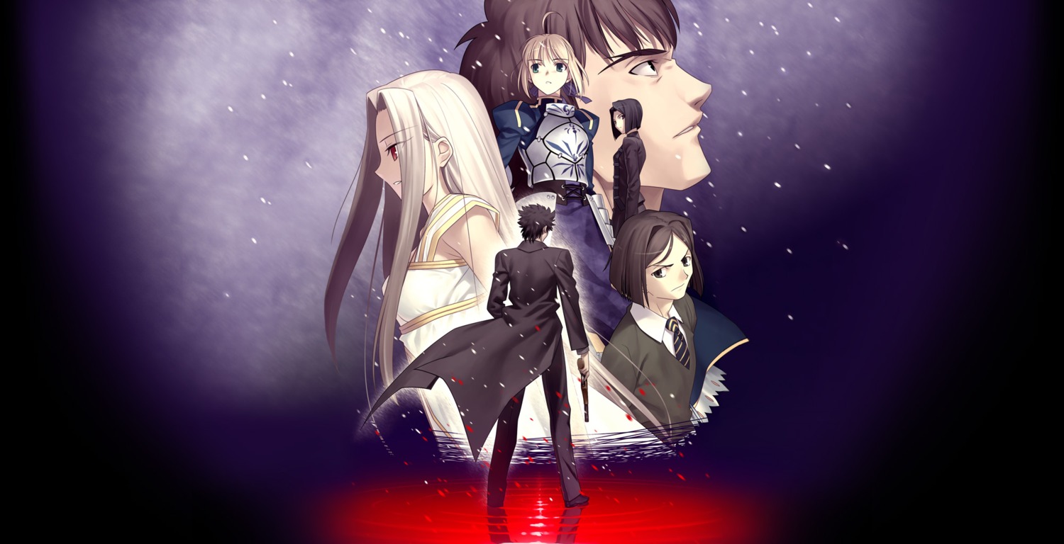 artoria_pendragon_(fate), emiya_kiritsugu, fate/stay_night, fate/zero, gun, hisau_maiya, irisviel_von_einzbern, kotomine_kirei