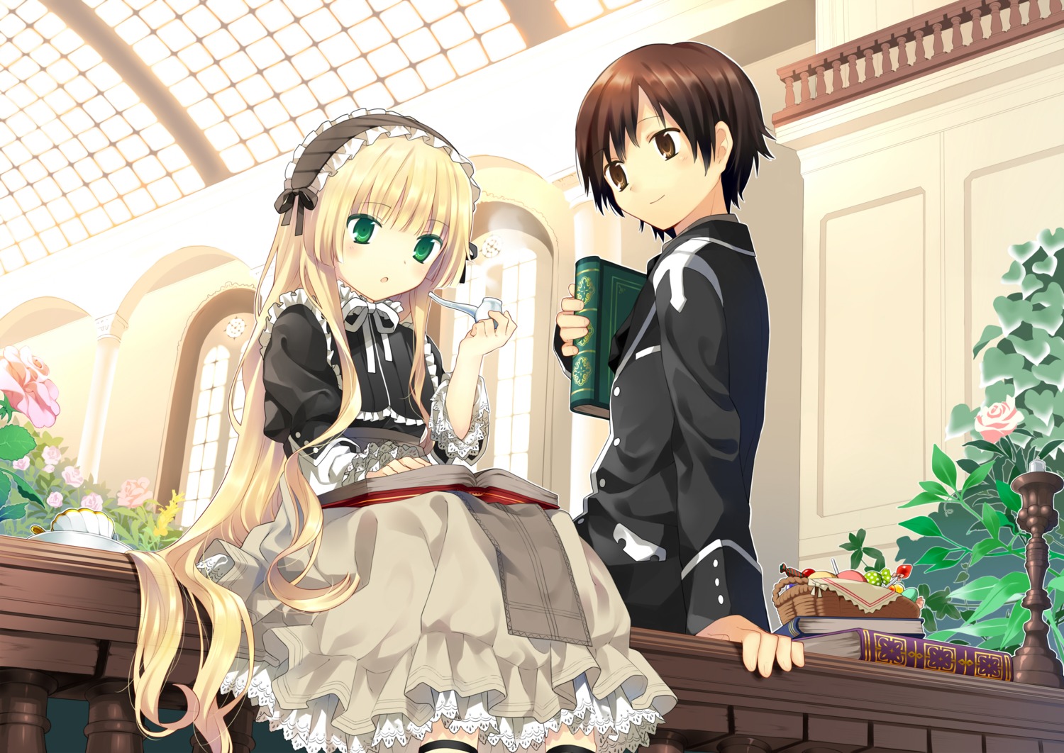 dress, gosick, hanabana_tsubomi, kujou_kazuya, lolita_fashion, victorica_de_broix