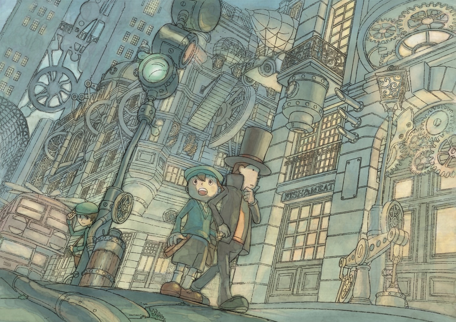 hershel_layton, layton_kyouju, luke_triton, male