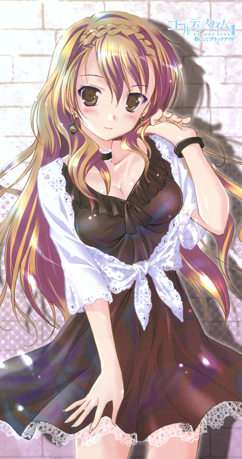 dress, golden_time, kaga_kouko, komatsu_e-ji