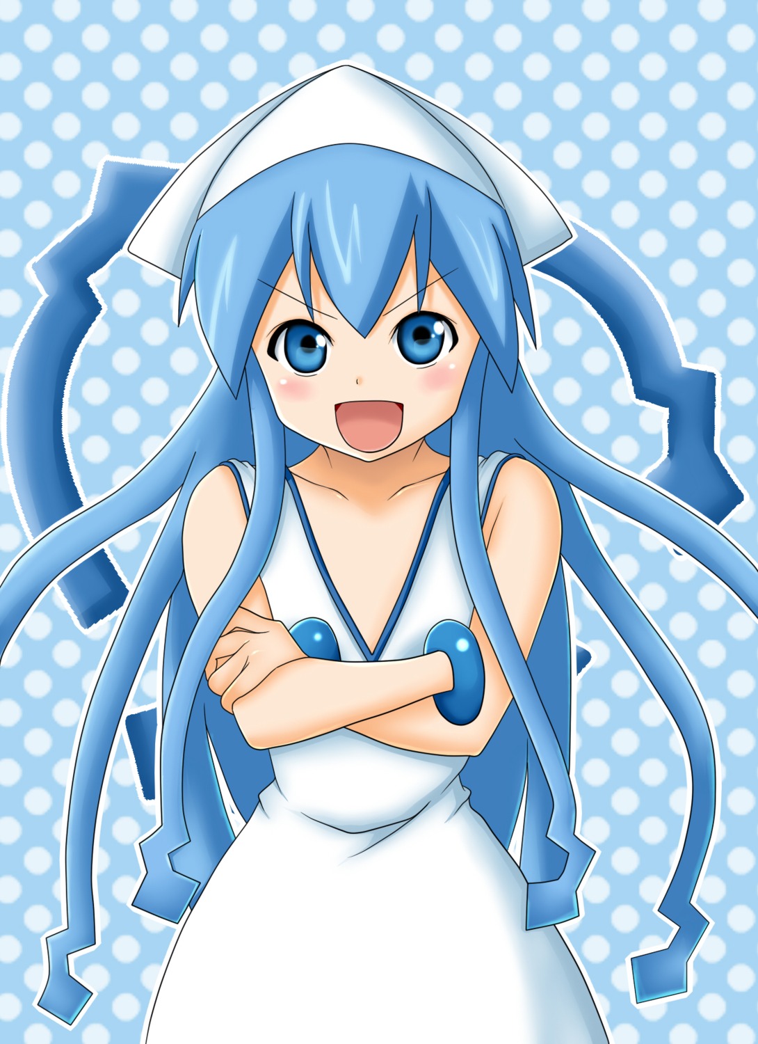 dress, ikamusume, samuraichamp, shinryaku!_ikamusume