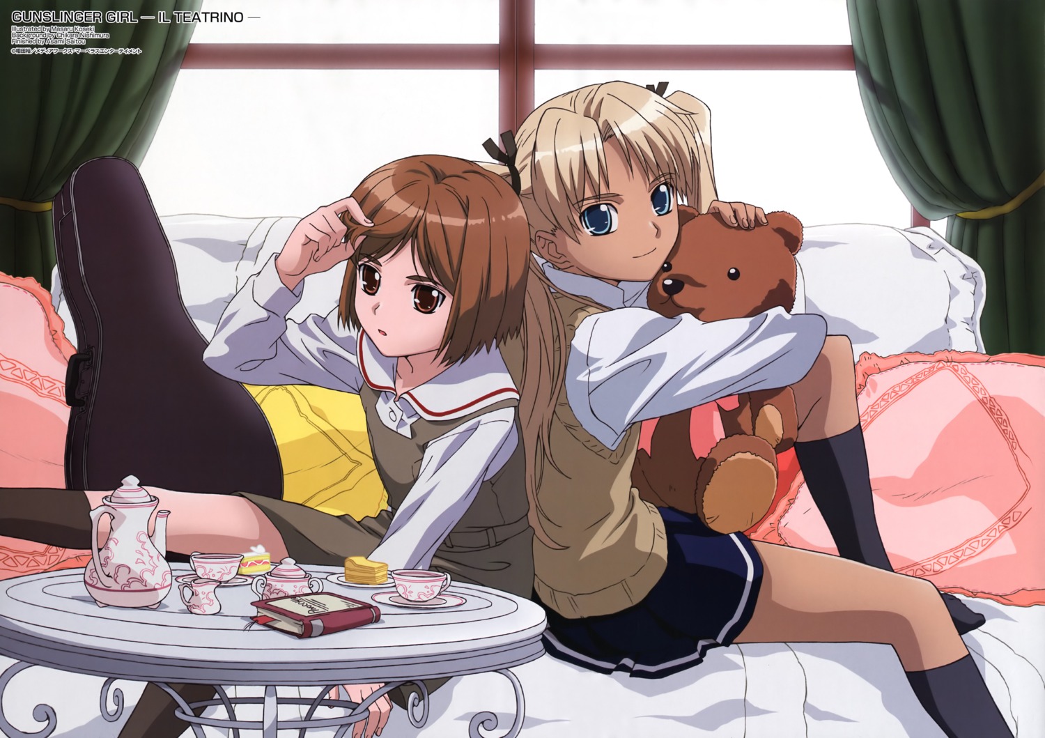 gunslinger_girl, henrietta_(gunslinger_girl), koseki_masaru, triela