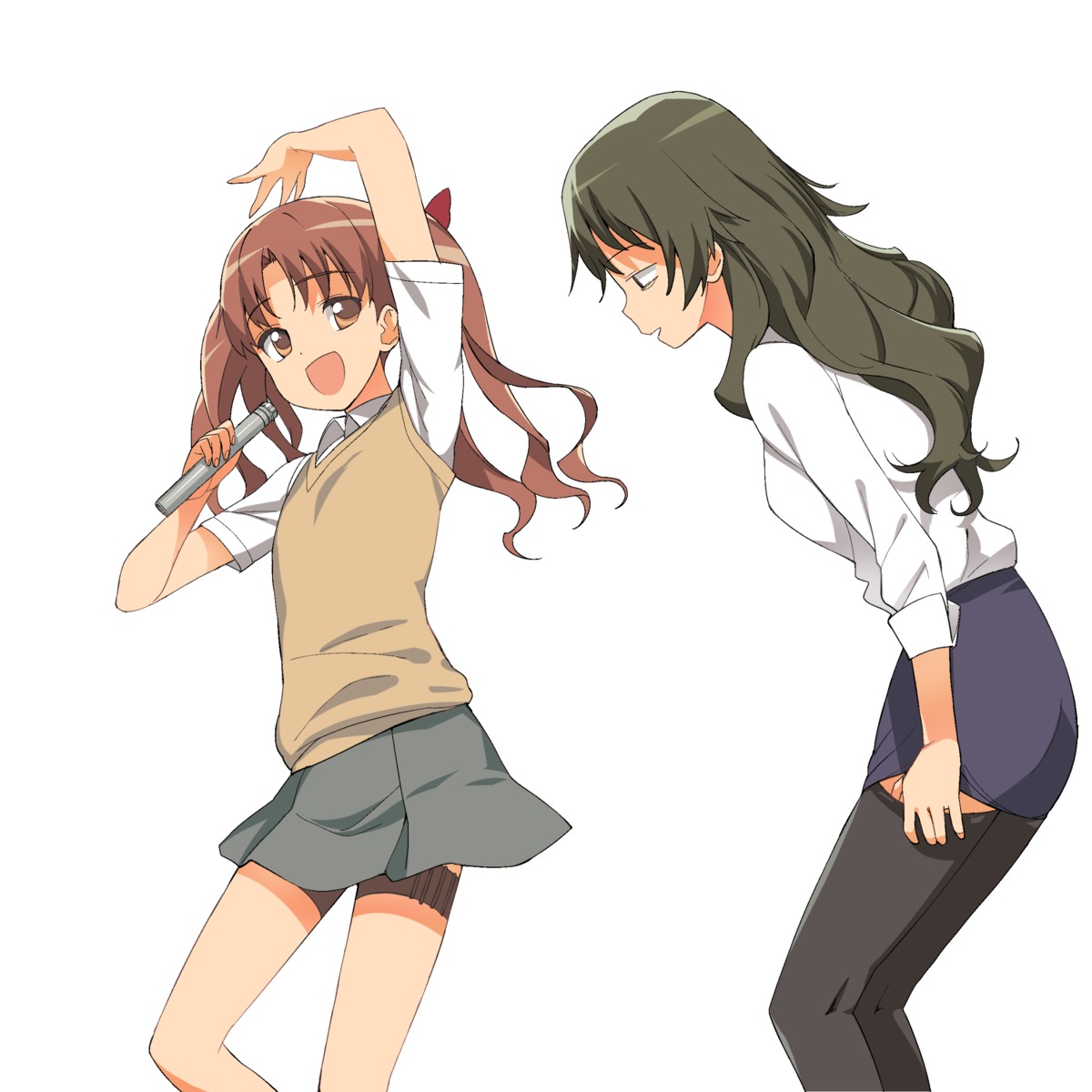 a1, garter, initial-g, kiyama_harumi, seifuku, shirai_kuroko, thighhighs, toaru_kagaku_no_railgun