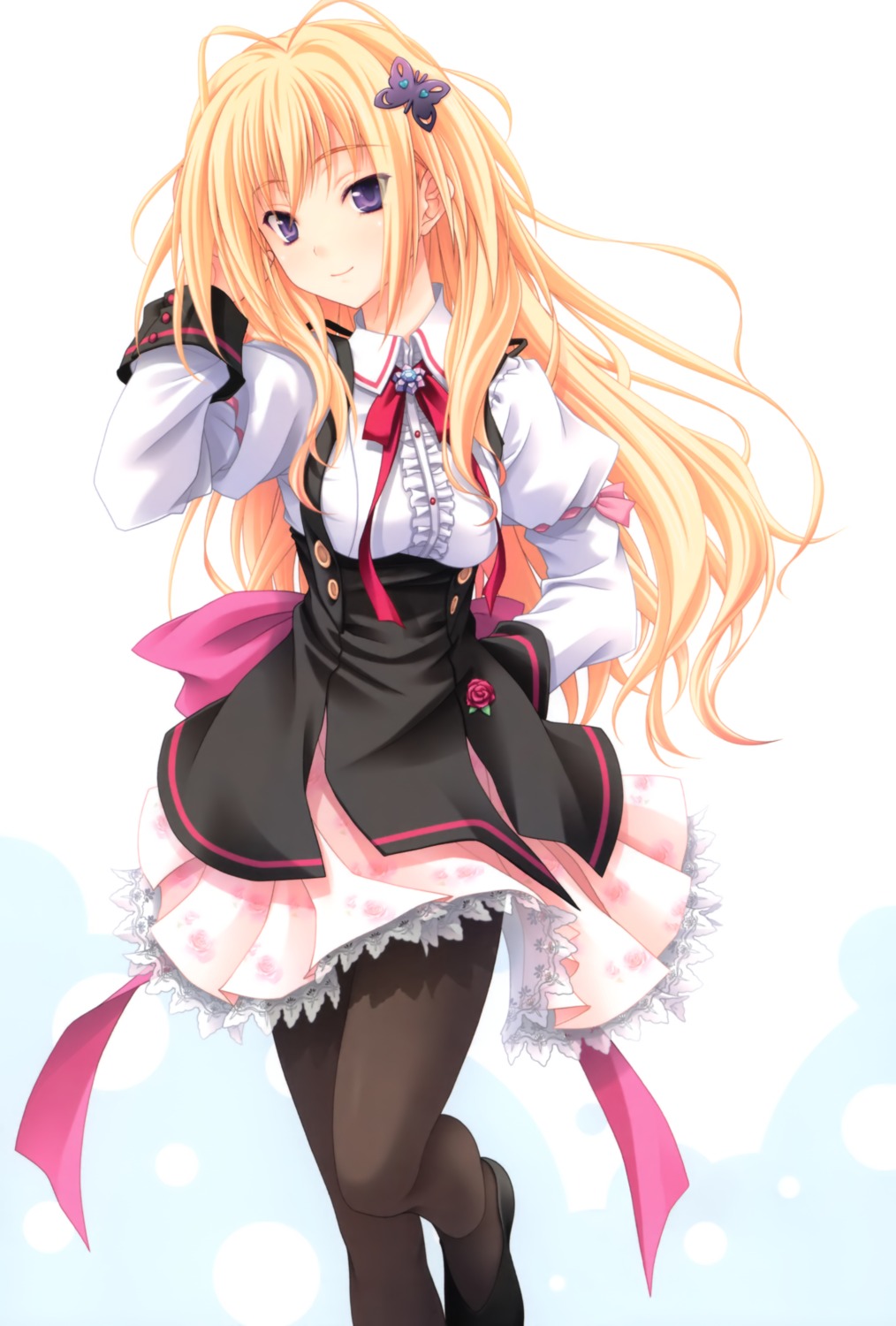 kisaragi_mifuyu, miyama-zero, overfiltered, pantyhose, seifuku, tayutama