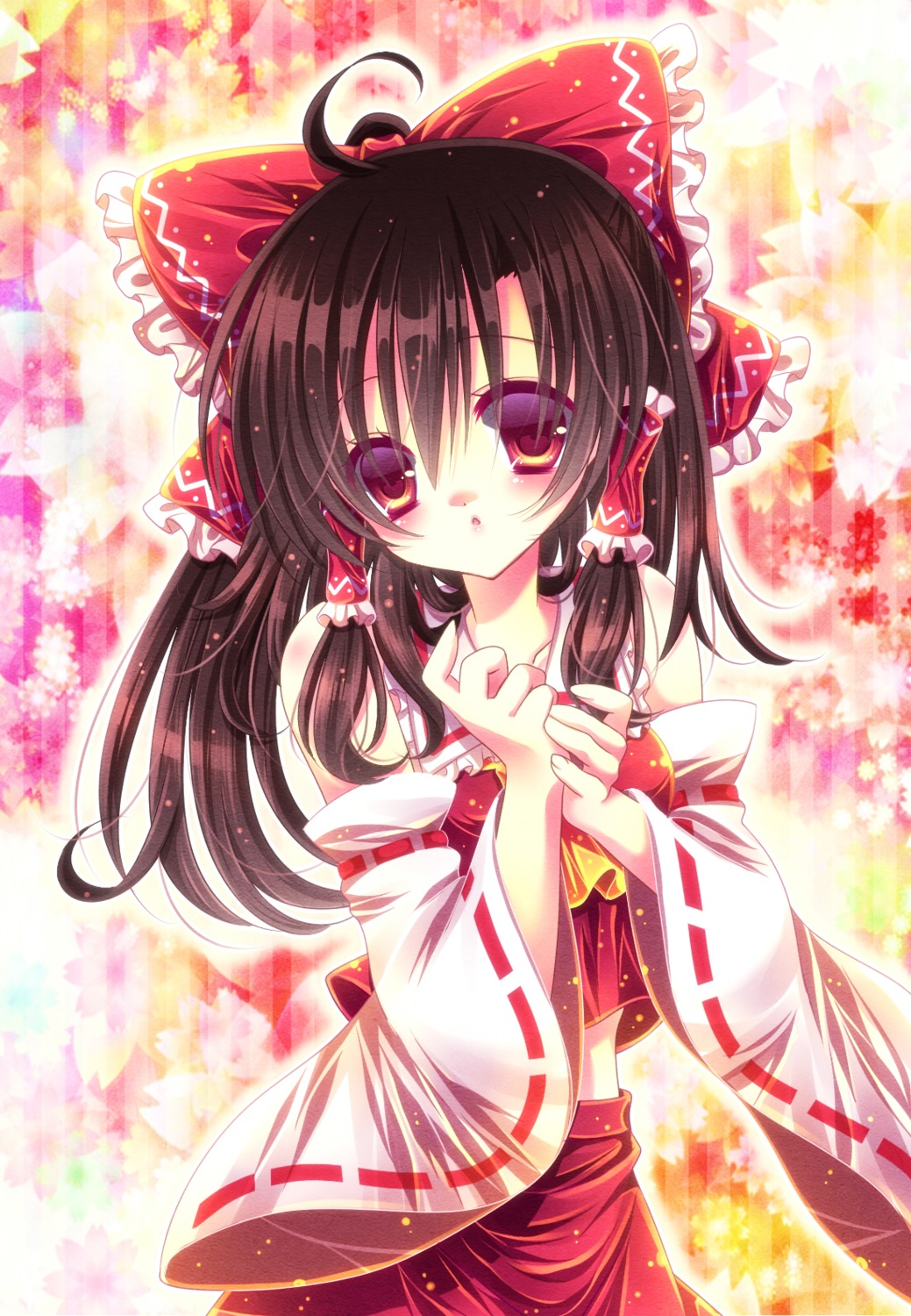 hakurei_reimu, miko, momomiya_mion, touhou