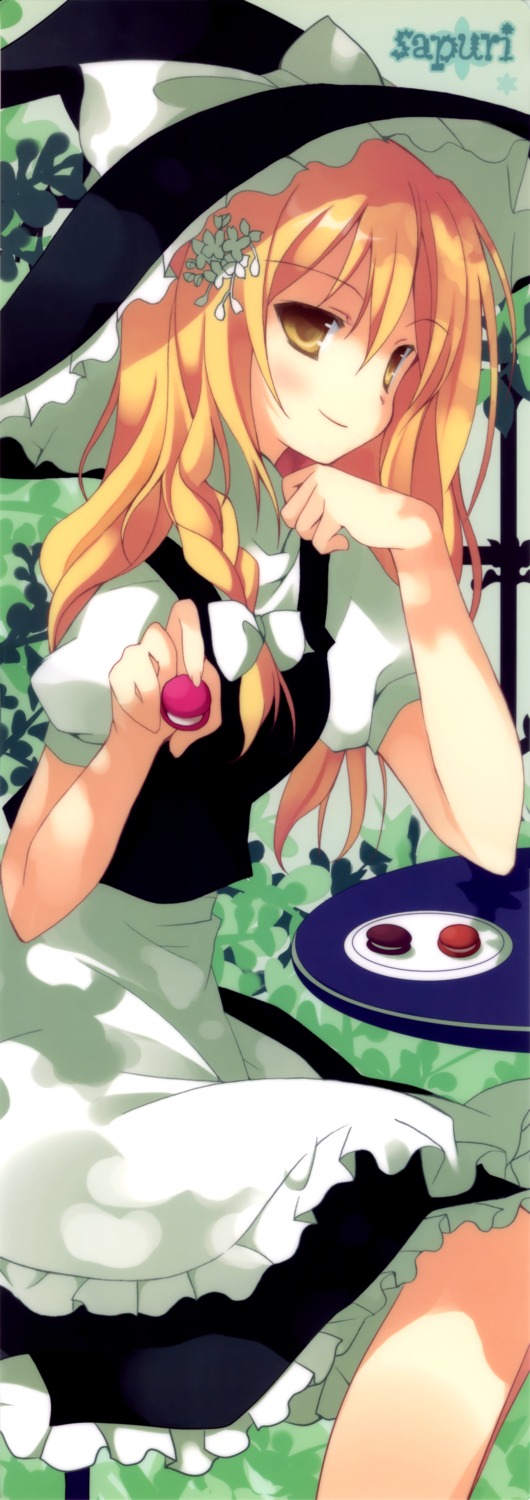 kirisame_marisa, mizuse_kiseki, sapuri, stick_poster, touhou