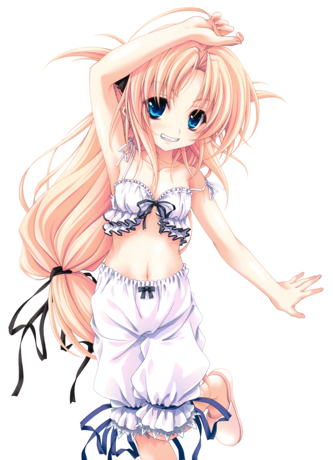 bloomers, kanojo-tachi_no_ryuugi, lingerie, miyama-zero, shirogane_akane