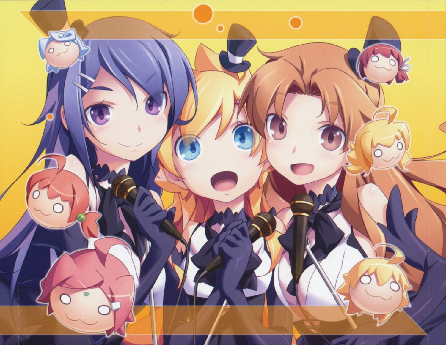 akinoko, cleavage, disc_cover, kamisama_no_ringo, light, lolita_fashion, magara_arimi, screening
