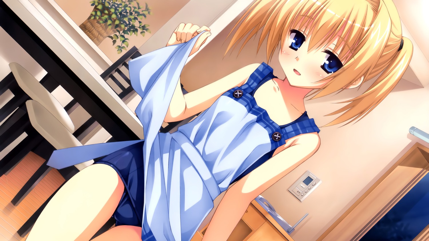 chitose_sana, game_cg, muririn, school_swimsuit, swimsuits, tenshinranman, yuzu-soft