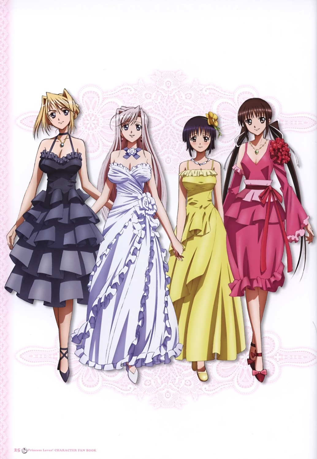 binding_discoloration, charlotte_hazelrink, dress, fujikura_yuu, princess_lover!, screening, seika_houjouin, sylvia_van_hossen