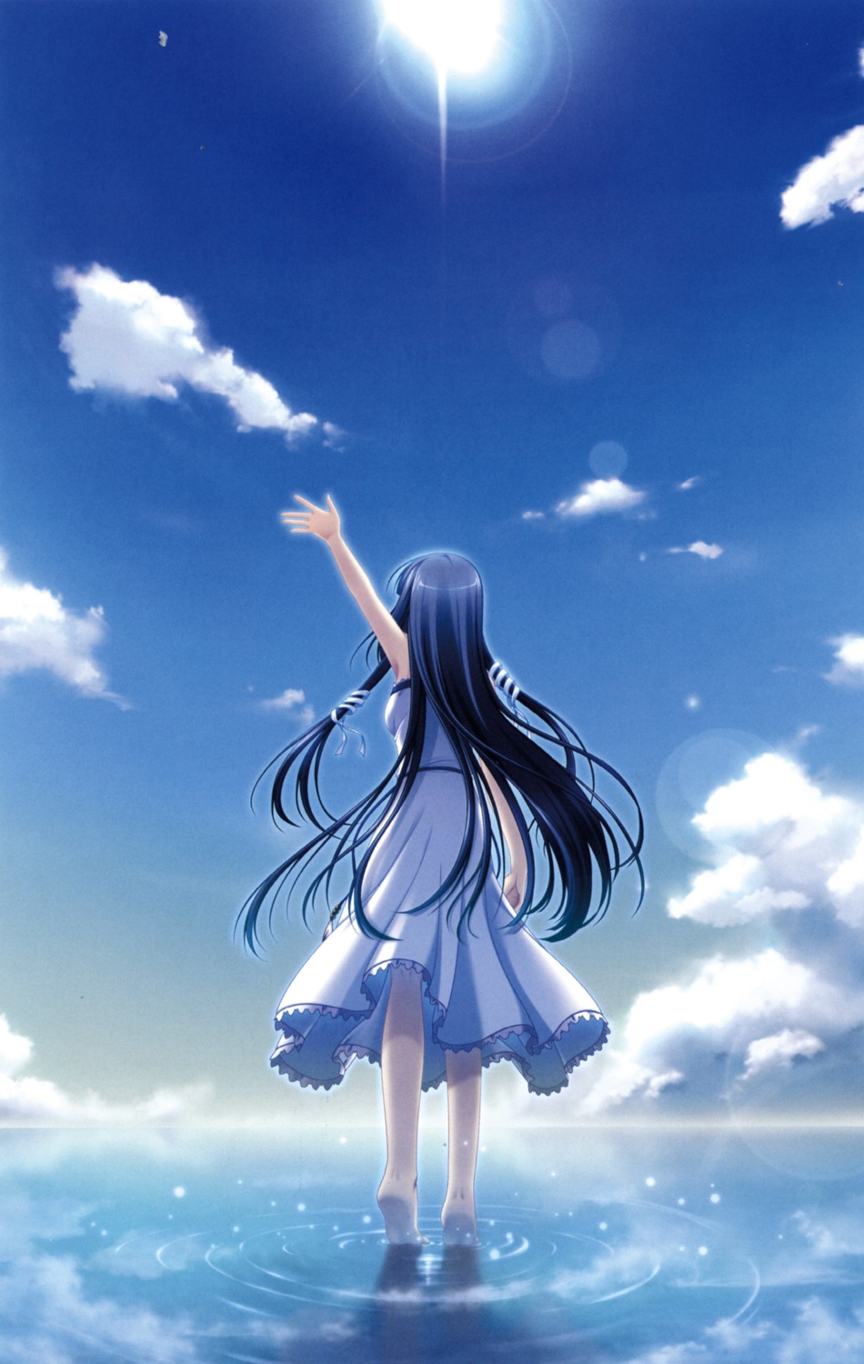 applique, dress, minagami_sakuya, odawara_hakone, screening, summer_dress, tasogare_no_sinsemilla