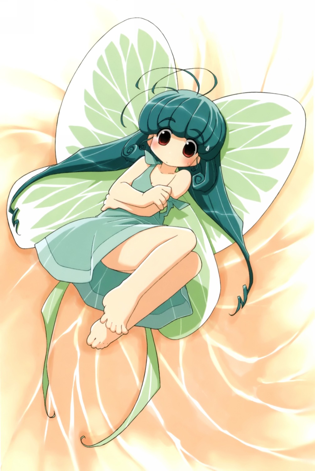 akata_itsuki, cocoro_navi, fairy, wings