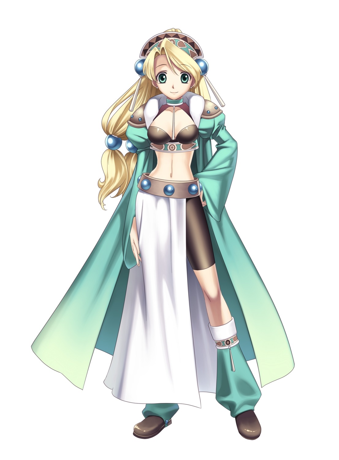 atelier, atelier_marie, bike_shorts, cleavage, cross_edge, gust_(company), hirano_katsuyuki, marlone
