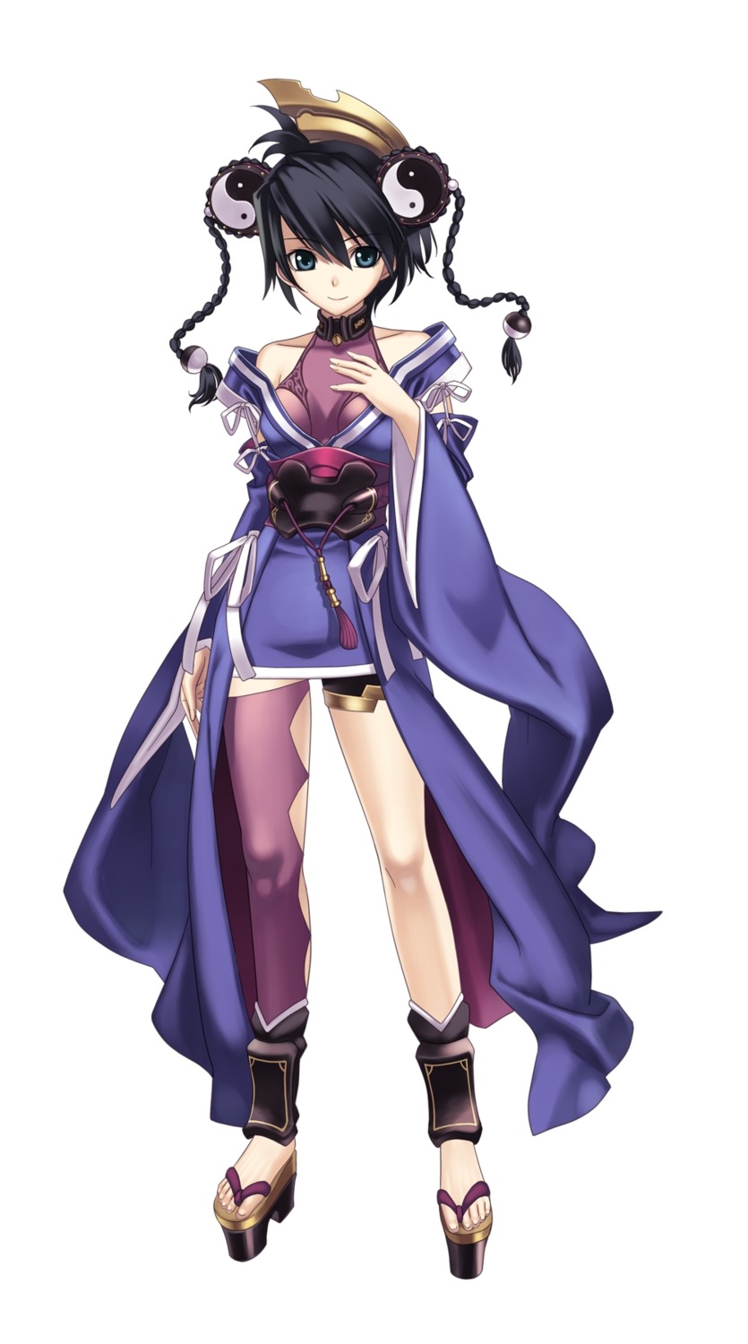 ar_tonelico, cross_edge, gust_(company), hirano_katsuyuki, japanese_clothes, misha_arsellec_lune, thighhighs