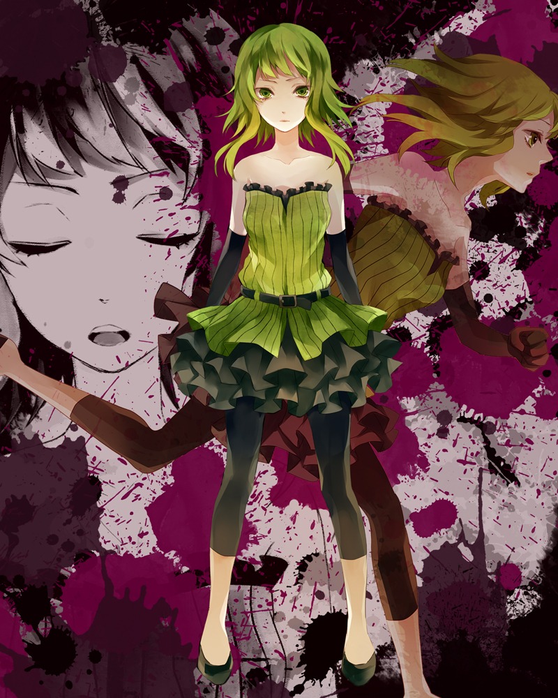 dress, gumi, vocaloid, yuzuki_karu