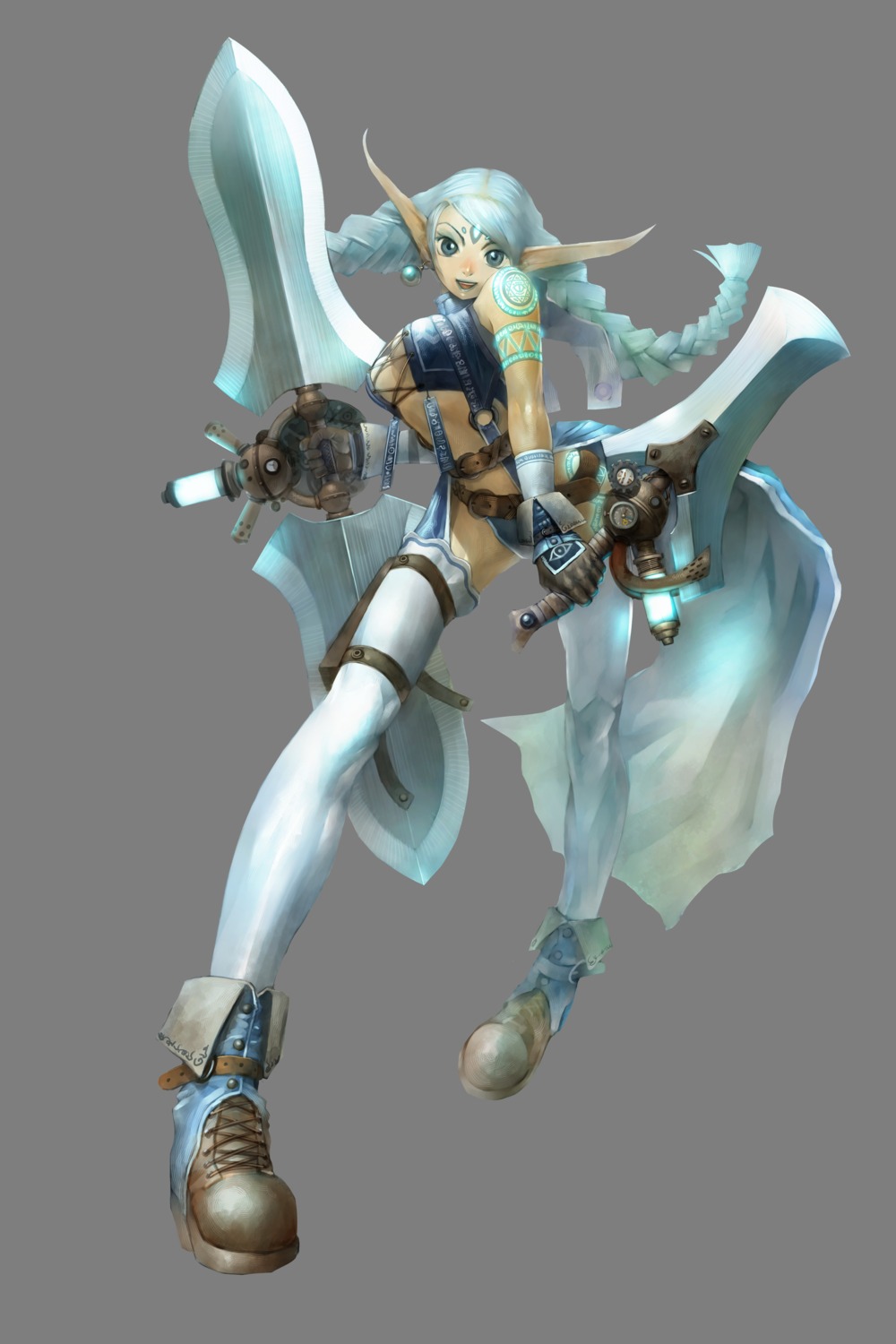 neosteam, tagme, thighhighs, underboob