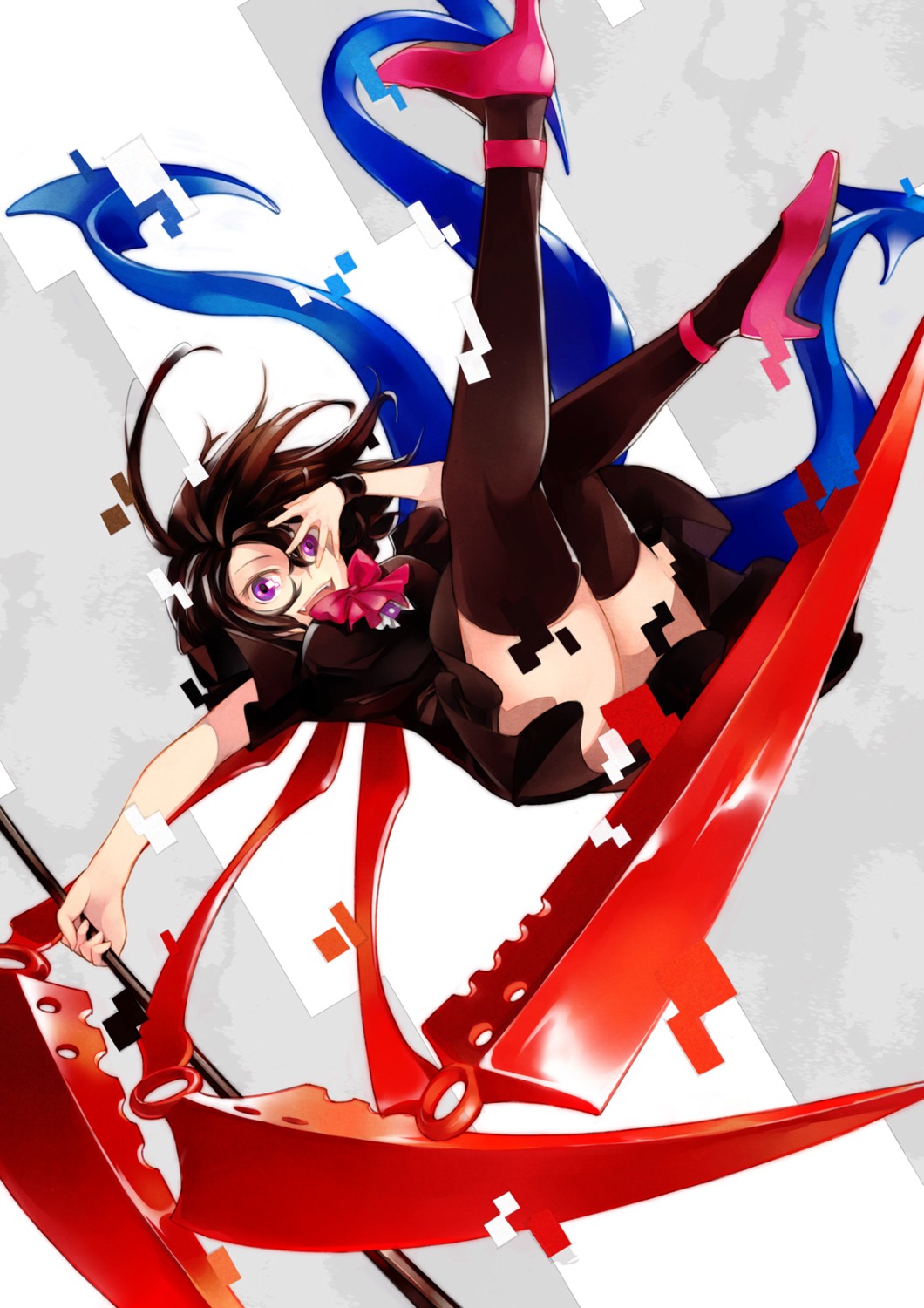 houjuu_nue, nakatani, thighhighs, touhou