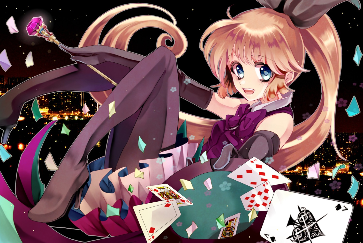 haneoka_meimi, kaitou_saint_tail, kurabayashi_matoni, kurahayashi_matoni, pantyhose