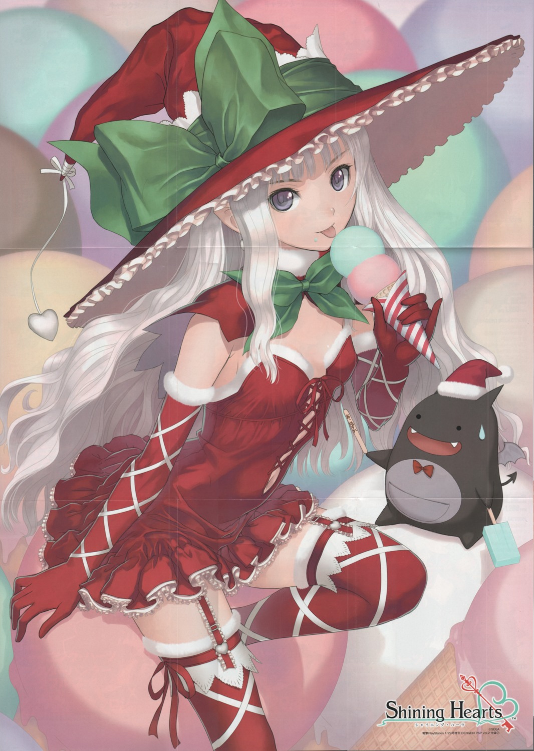christmas, crease, devil, dress, elf, lolita_fashion, melty_de_granite, no_bra