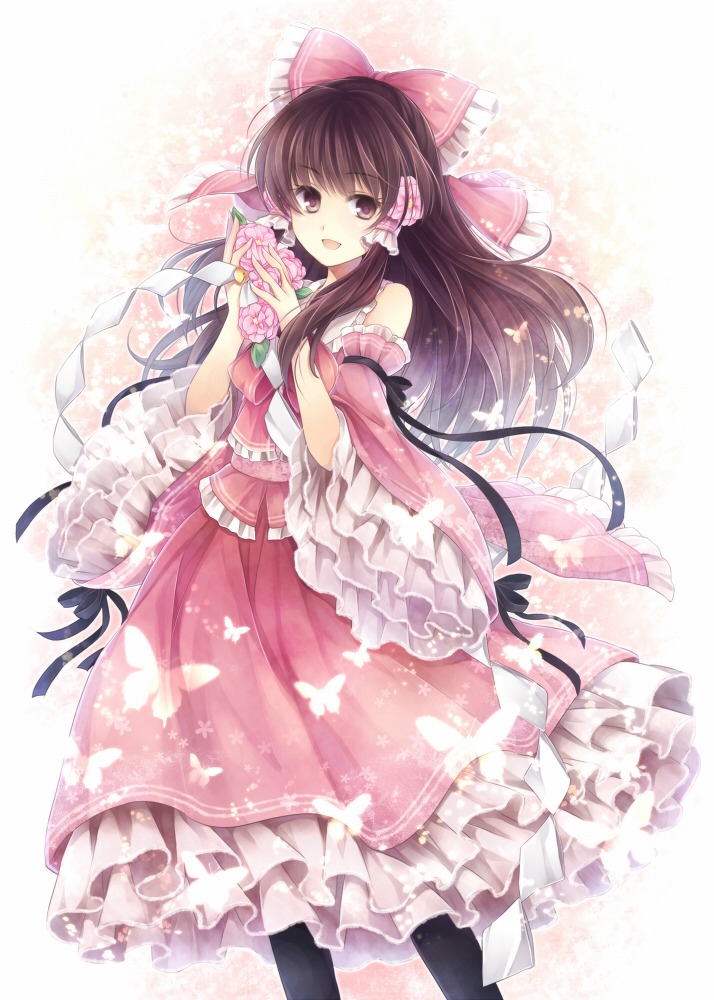 hagiwara_rin, hakurei_reimu, touhou