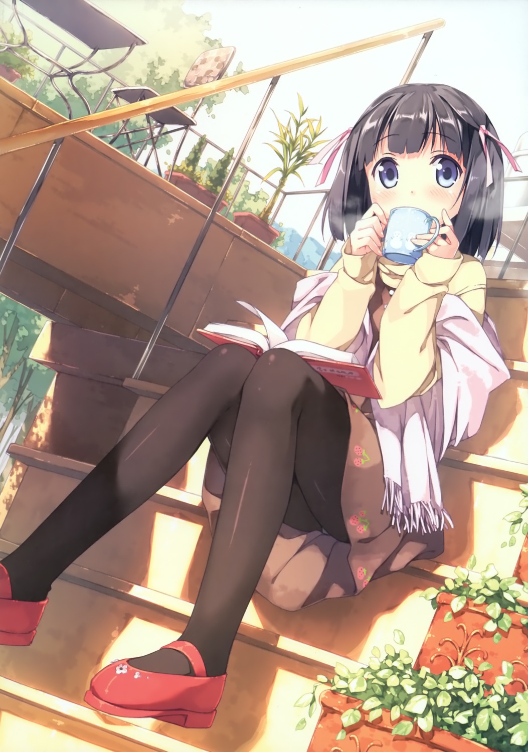 5_nenme_no_houkago, kami_nomi_zo_shiru_sekai, kantoku, pantsu, pantyhose, shiomiya_shiori