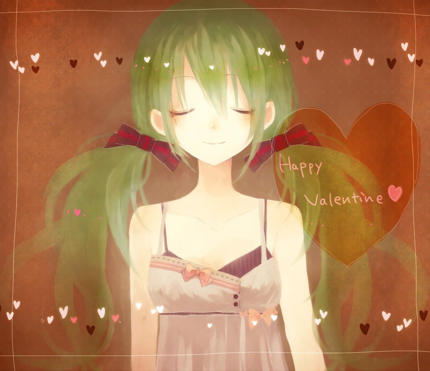 hatsune_miku, mita, valentine, vocaloid