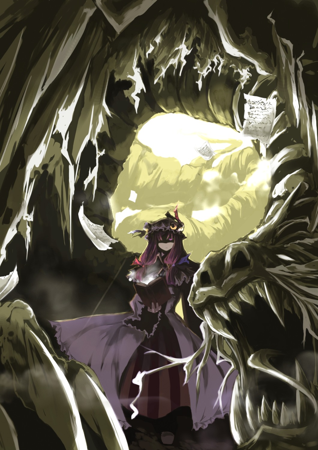 patchouli_knowledge, sorano_eika, touhou