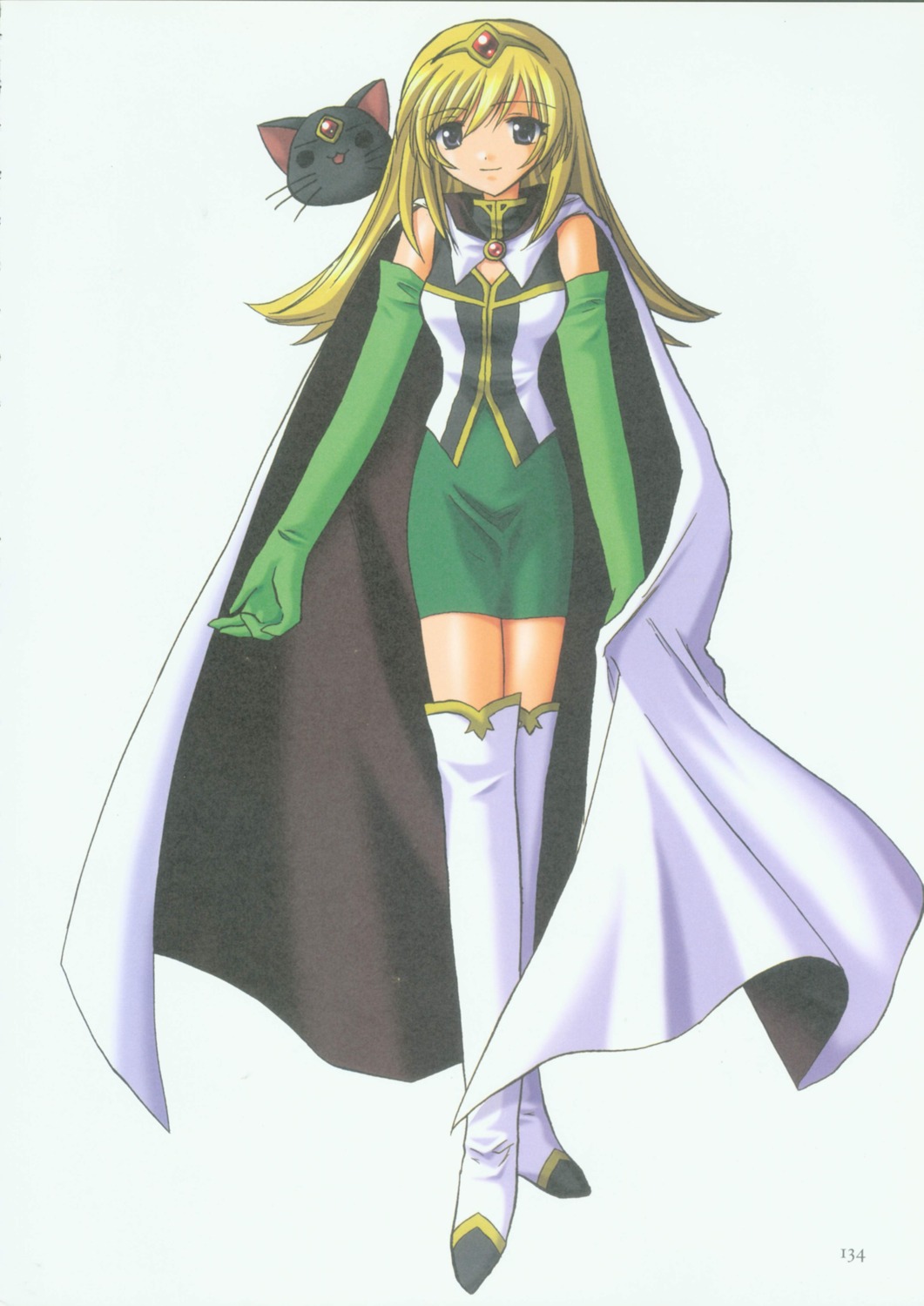 dress, galaxy_angel, galaxy_angel_ii, kahlua_marjoram, kanan, mimolette, neko, paper_texture