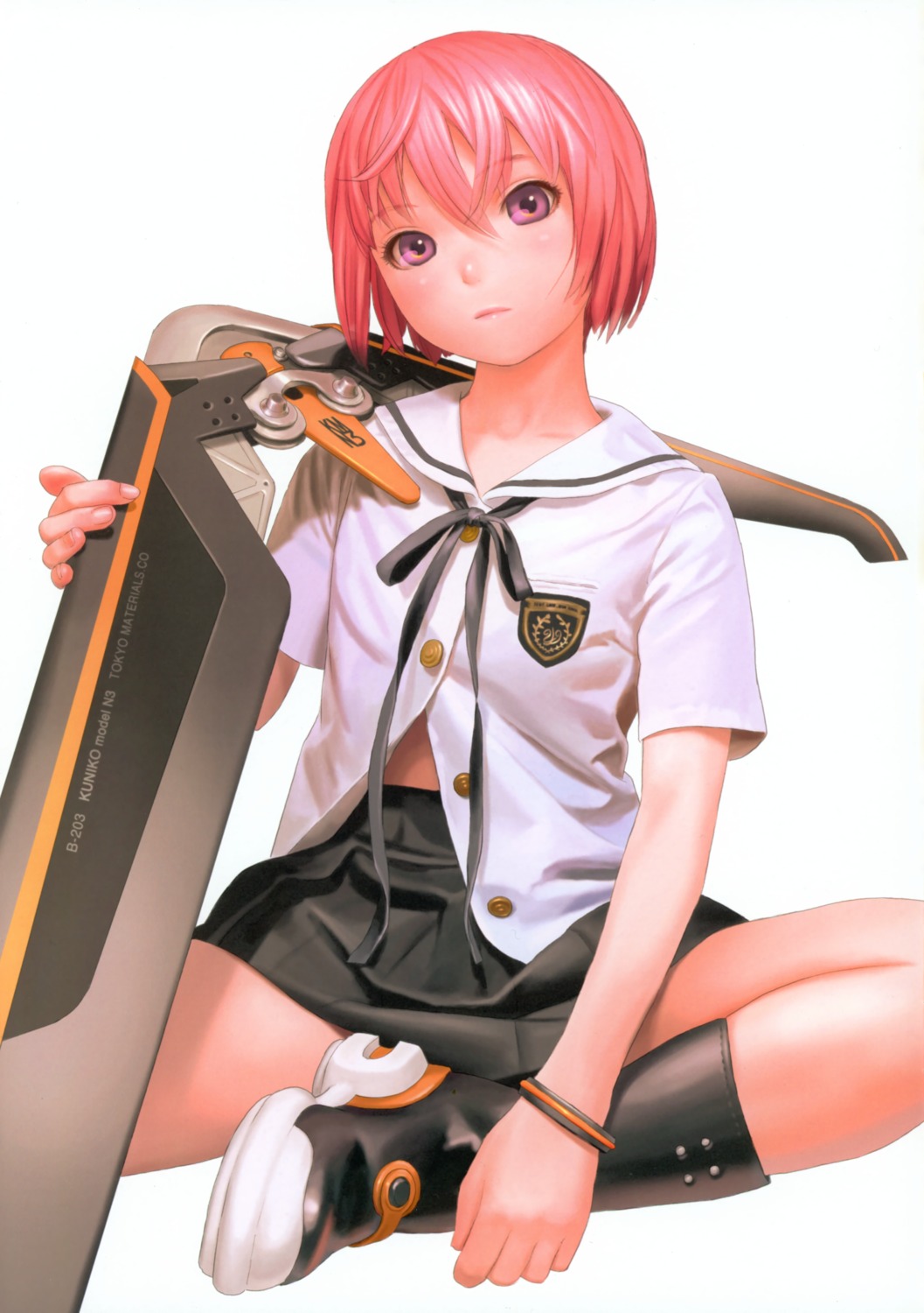 houjou_kuniko, range_murata, seifuku, shangri-la