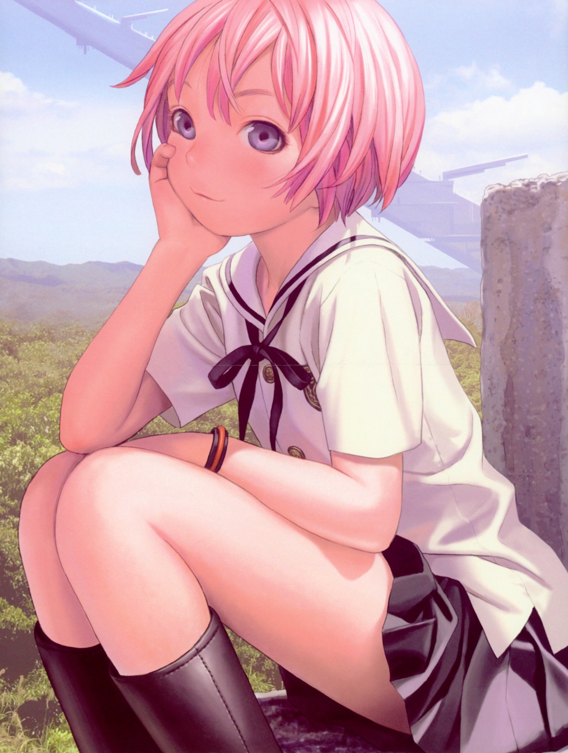crease, fixme, houjou_kuniko, range_murata, seifuku, shangri-la