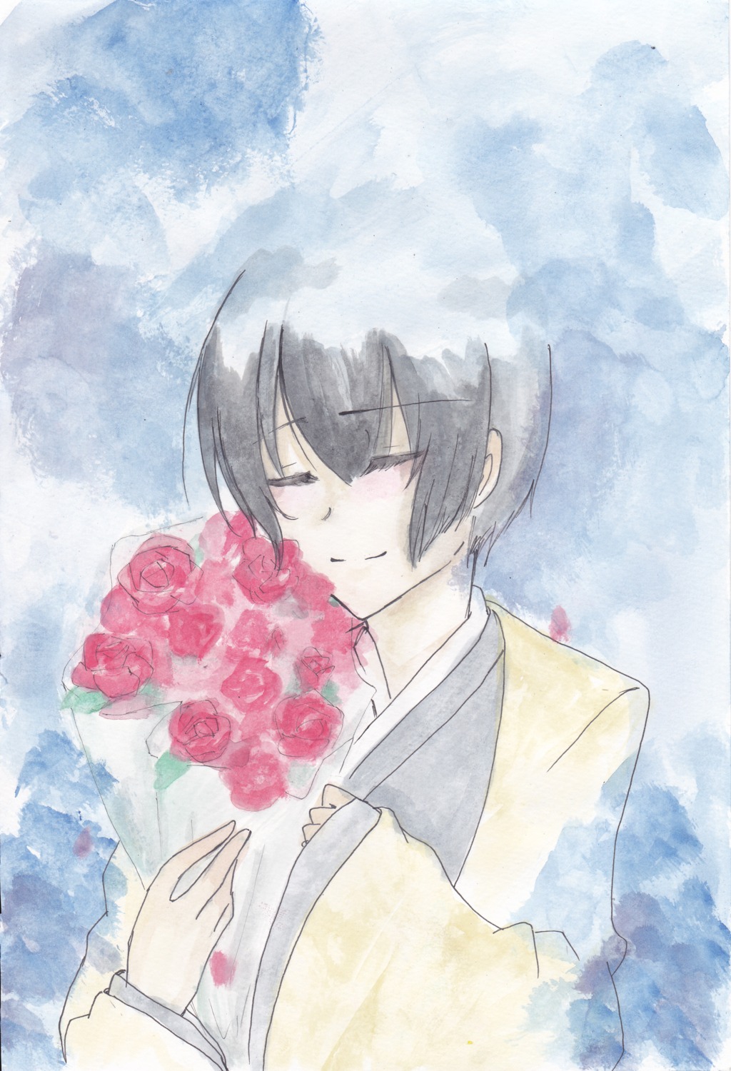 hetalia_axis_powers, hiroko, japan, japanese_clothes, male