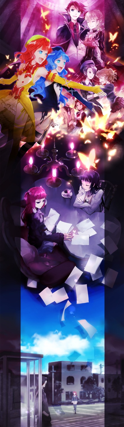 amakusa_juuza, beatrice, dress, featherine_augustus_aurora, furfur, hachijou_ikuko, kanon_(umineko), shannon