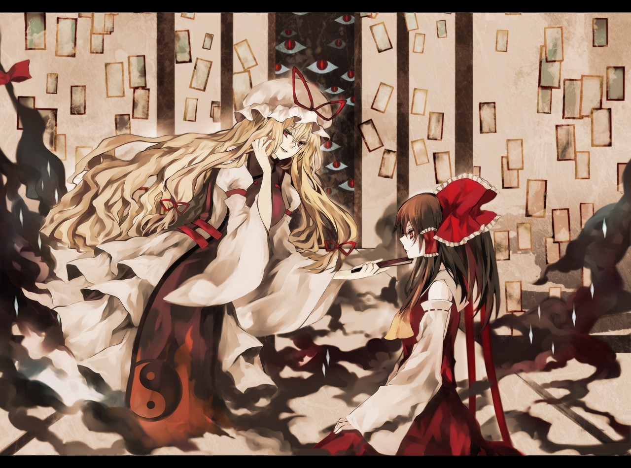 hakurei_reimu, hina, touhou, yakumo_yukari