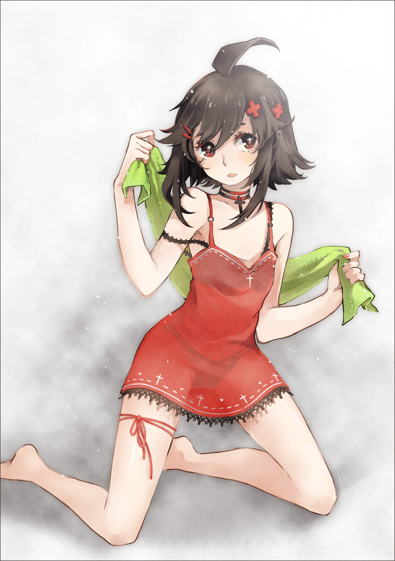 dress, pantsu, reika_(clovia_studio), see_through