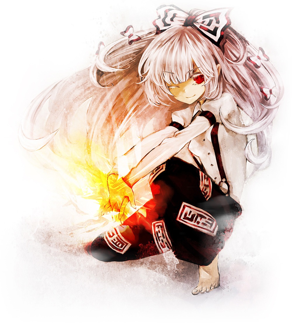 duca, fujiwara_no_mokou, touhou