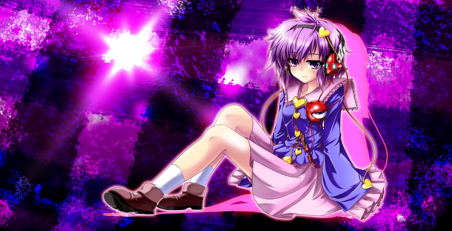 iseno_yajin, komeiji_satori, touhou, wallpaper