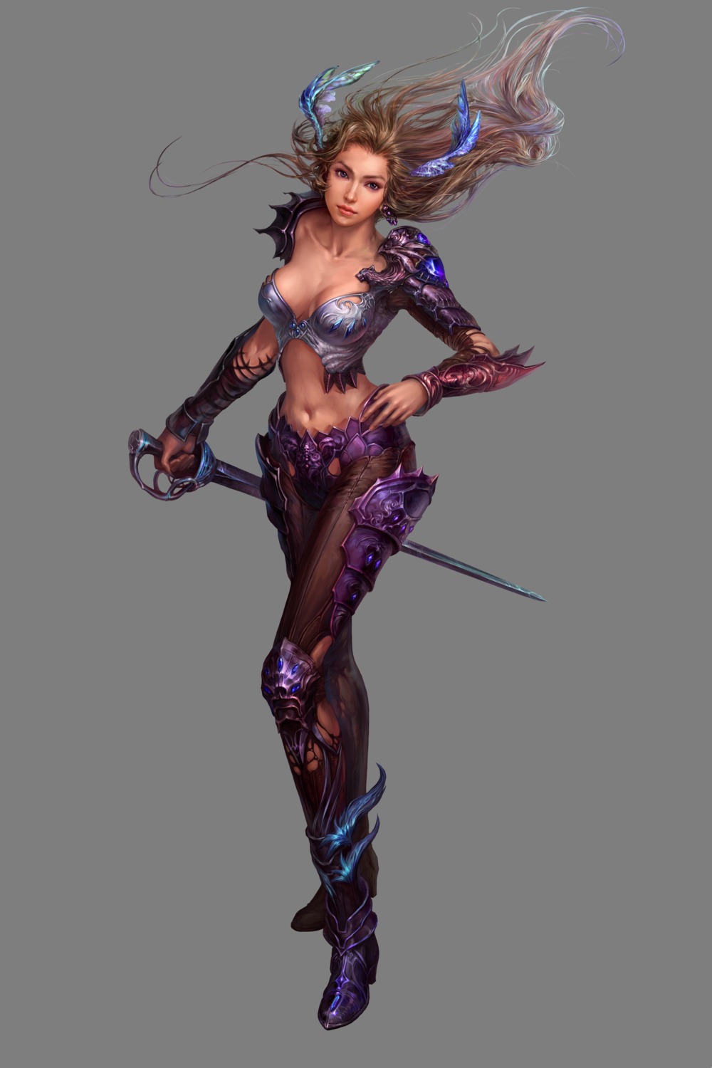 cleavage, perfect_world, sword, tagme, transparent_png