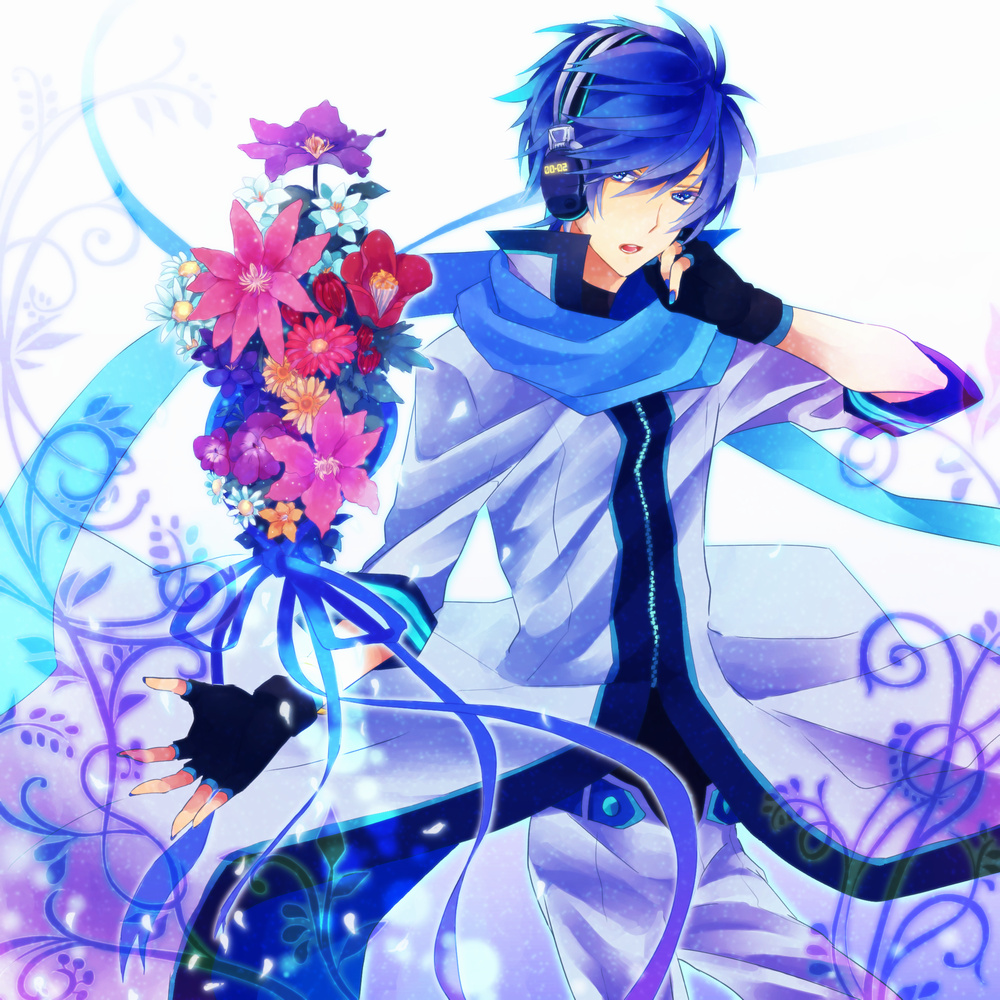 akiyoshi_(tama-pete), headphones, kaito, vocaloid