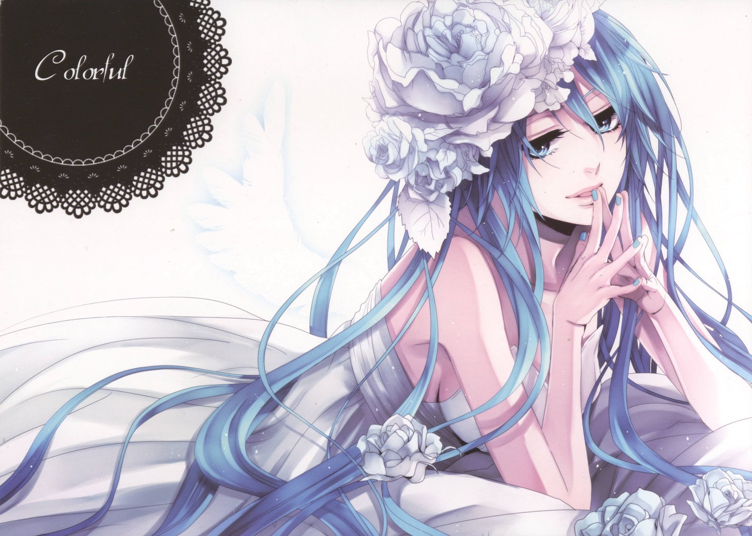 dress, hatsune_miku, jpeg_artifacts, suzunosuke, vocaloid