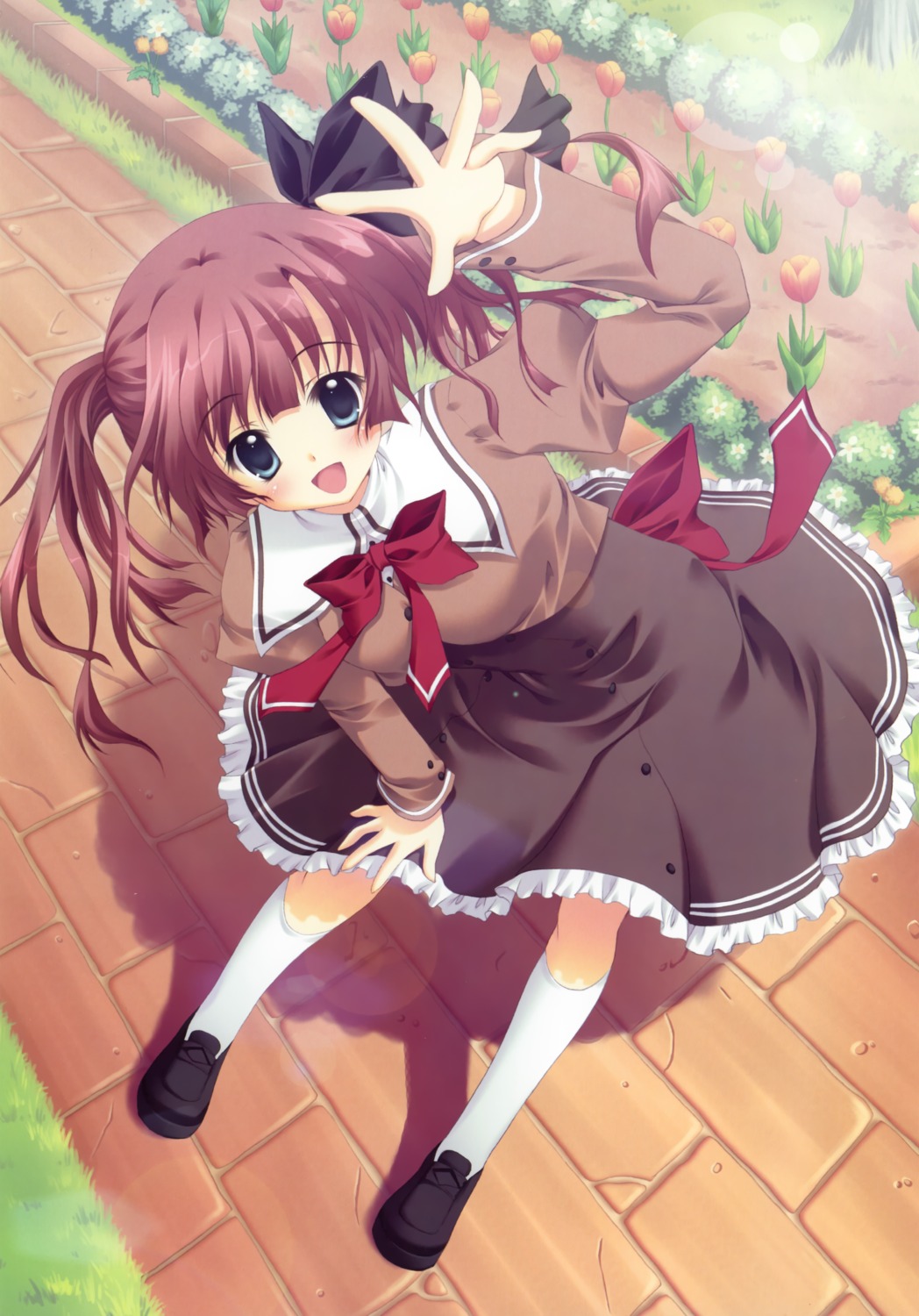 akane_iro_ni_somaru_saka, hisuitei, izumi_tsubasu, seifuku, tachibana_mikoto