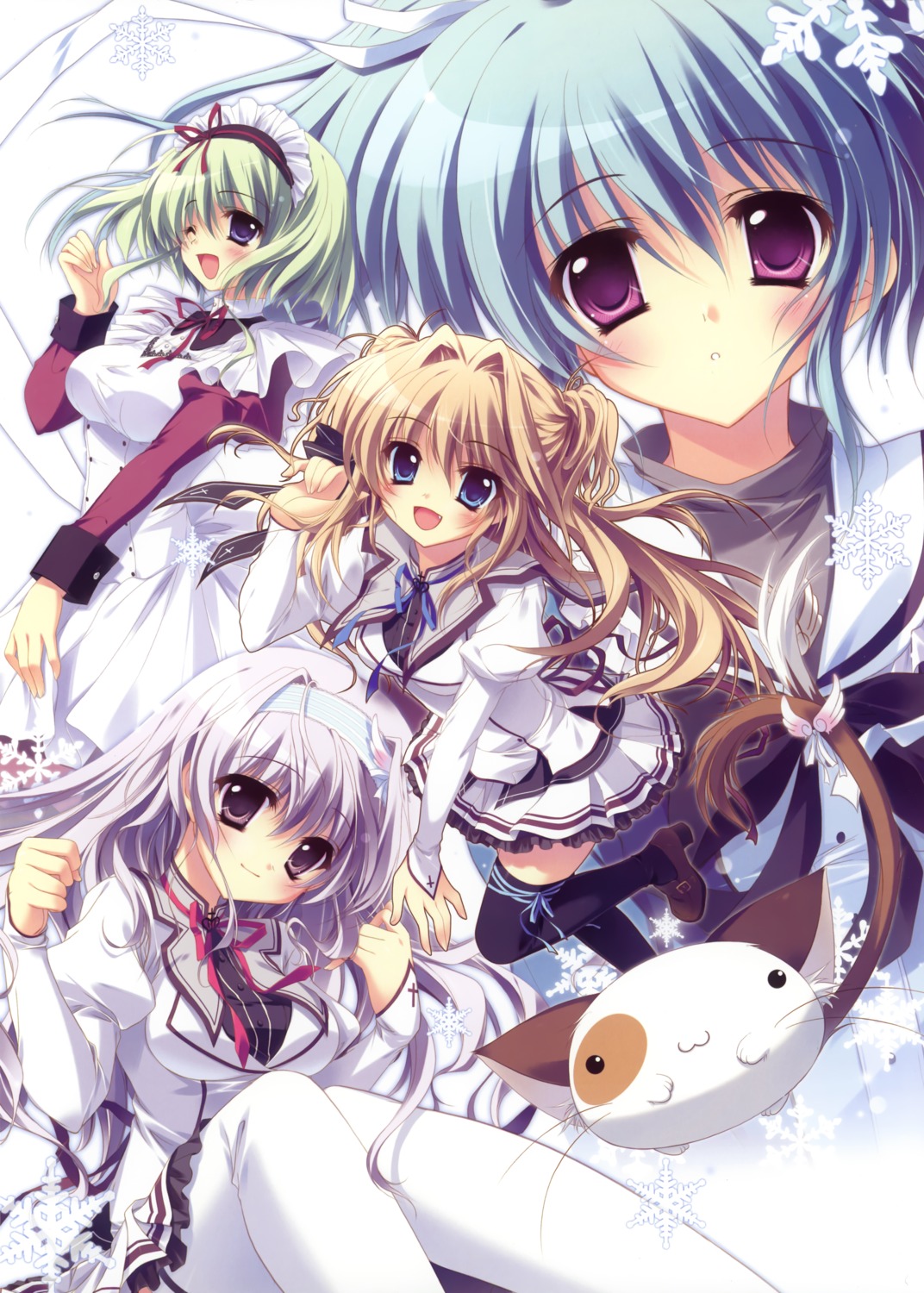 amaha_miu, angelina_nanatsu_sewell, hisuitei, izumi_tsubasu, maid, mashiroiro_symphony, seifuku, sena_airi